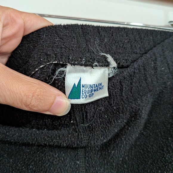 MEC Mountain Equipment Co-op Polartec Fleece Pants Black Size Small - Picture 3 of 6